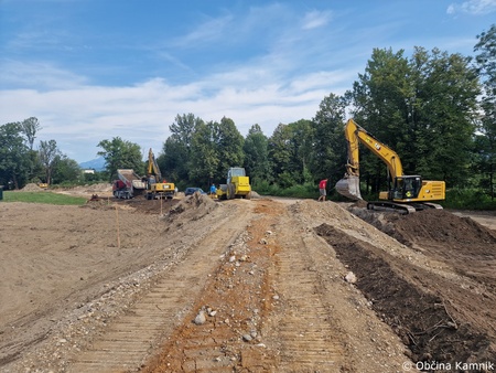 Izgradnja protipoplavnega nasipa Šmarca-Nožice – etapa 1 (6)
